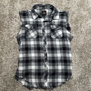 Clifford Lenox Cut Off Flannel